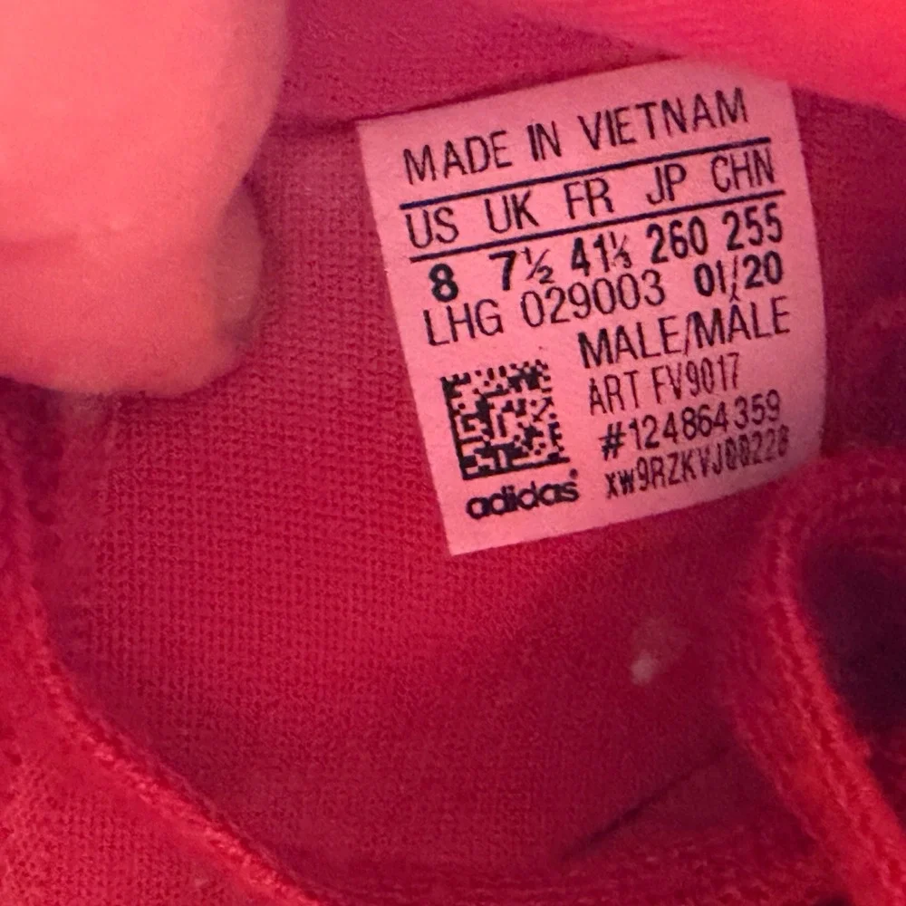 Size 8 Adidas NMD R1 Sneakers Mens Red Good Triple Red FV9017 Boost Runner